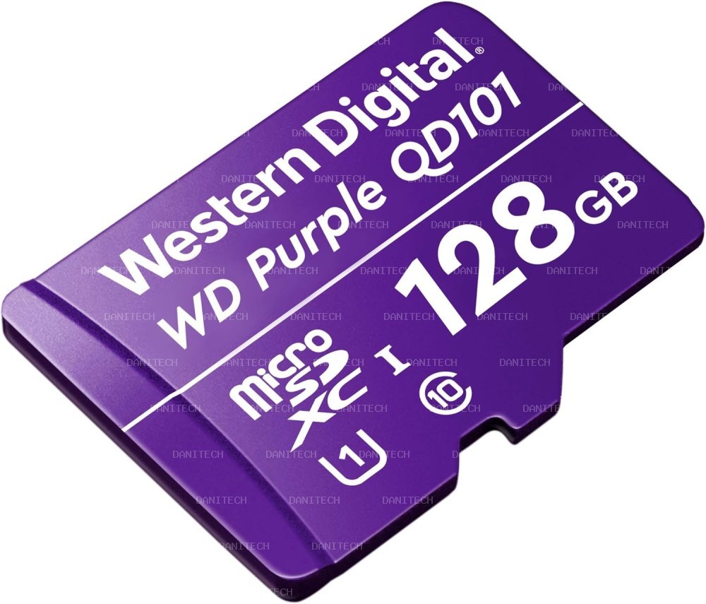 Memoria MicroSD Resistencia EXTREMA WD Purple 128GB QD101 (1 mes de uso)