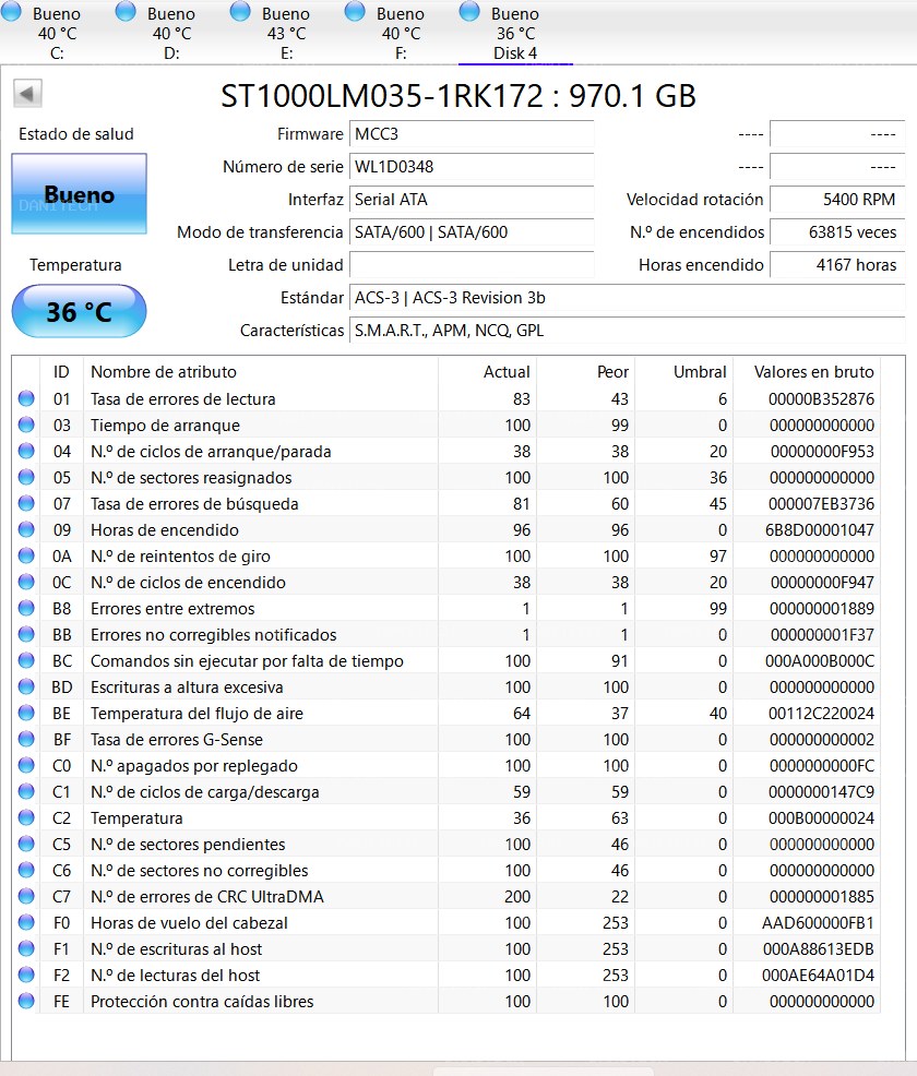 HDD 1TB SEAGATE PARA LAPTOP (SEMINUEVO) - imagen 3