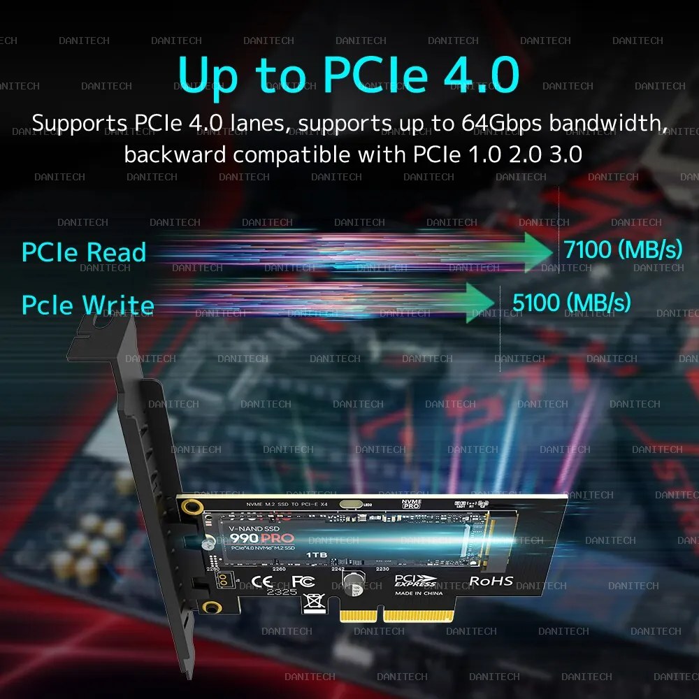 TARJETA ADAPTADORA M.2 NVME A PCI EXPRESS - imagen 6