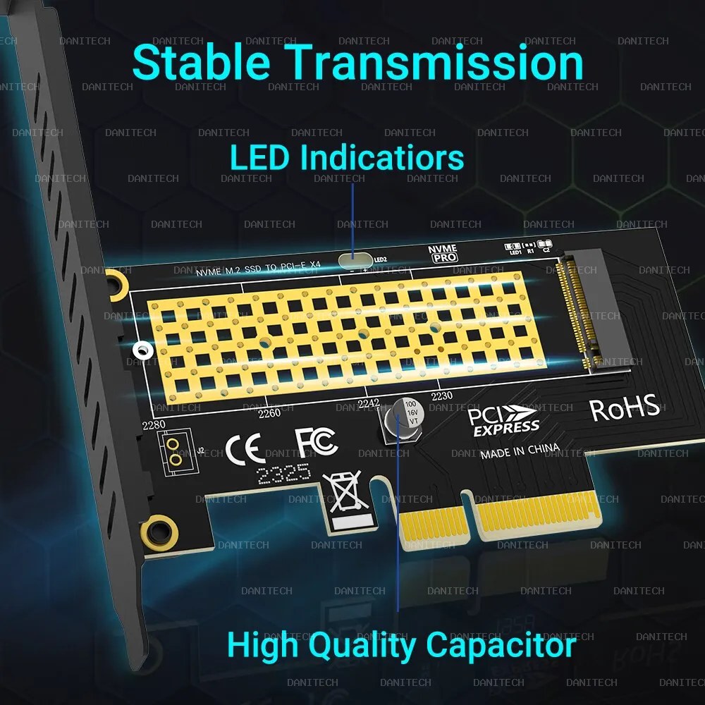 TARJETA ADAPTADORA M.2 NVME A PCI EXPRESS - imagen 7