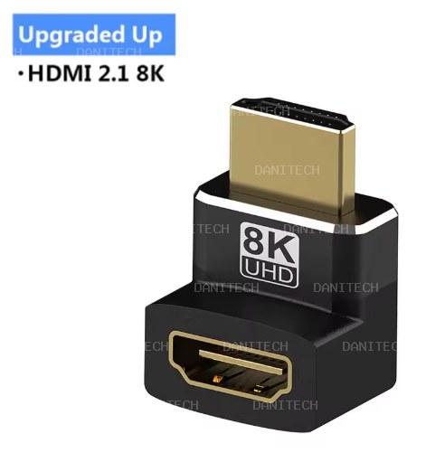 ADAPTADOR HDMI ANGULO RECTO 8K 120HZ HDR - imagen 4