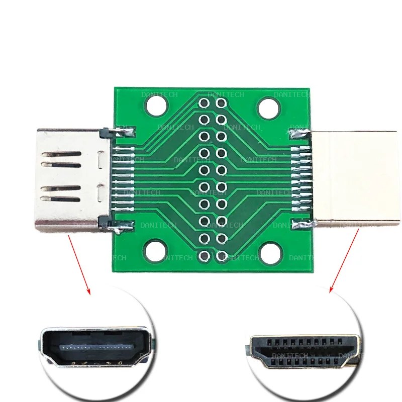 Placa de prueba HDMI 19 pines / Breakout HDMI - imagen 2